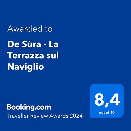 밀라노 De Sura - La Terrazza Sul Naviglio 아파트 외부 사진